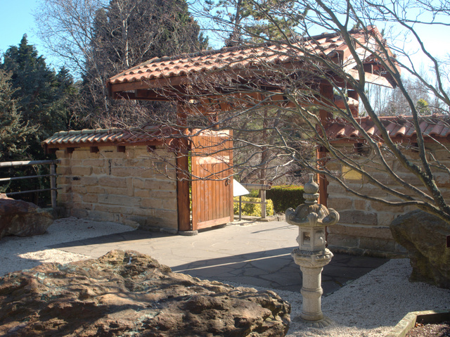 Entrance to the Japanese Garden, Royal Tasmanian Botanical Gardens