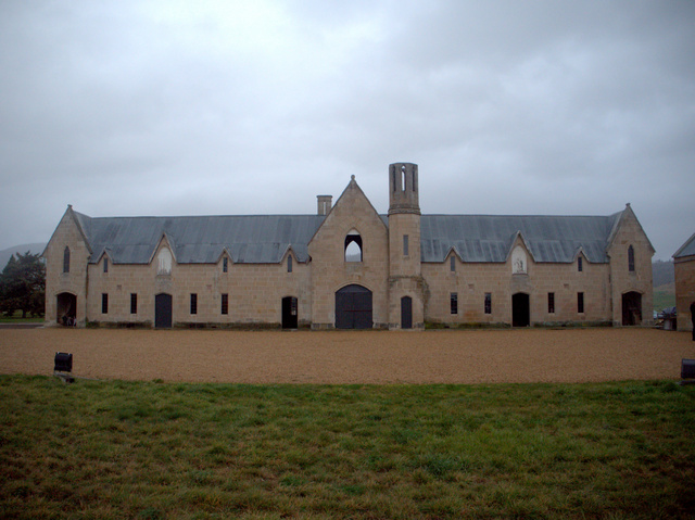 The gothis style stables at Shene Estate