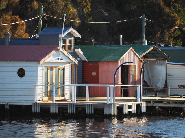 Some boatsheds display signs of the renovator and interior designer