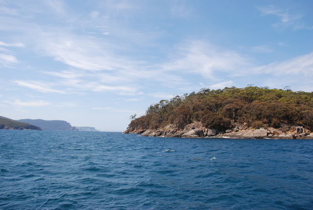 The view south from Safety Cove