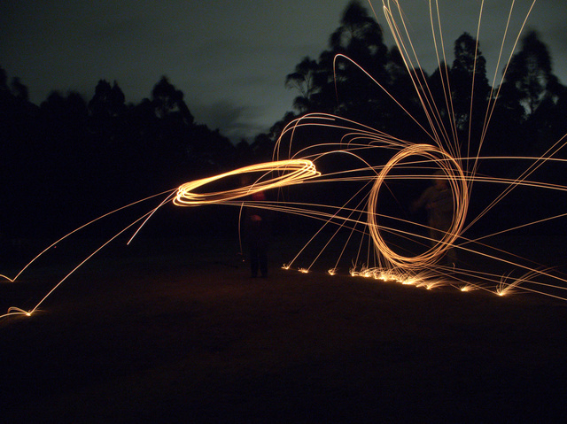 Double spinning with trees