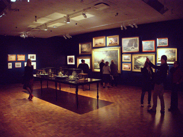 An entire gallery is given over to historic paintings of ships and shipwrecks as well as an impressive display of ships in bottles and other maritime models