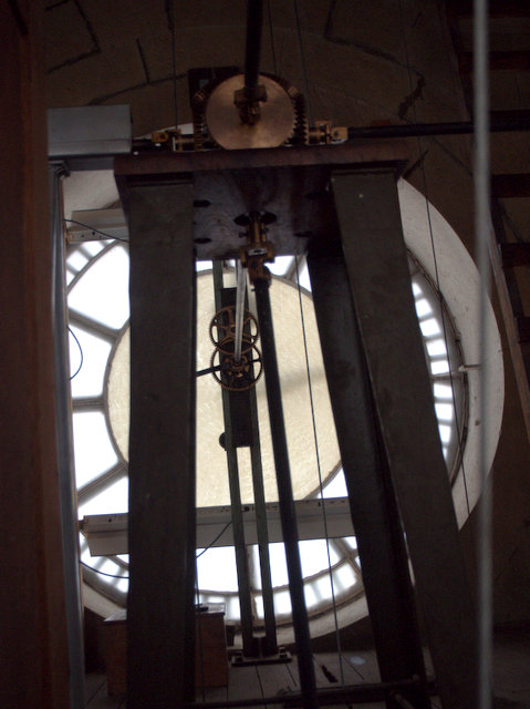 Inside the clocktower - any noir film-buff's dream