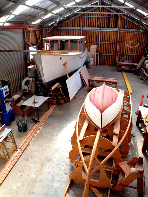Workshop at the Wooden Boat Centre
