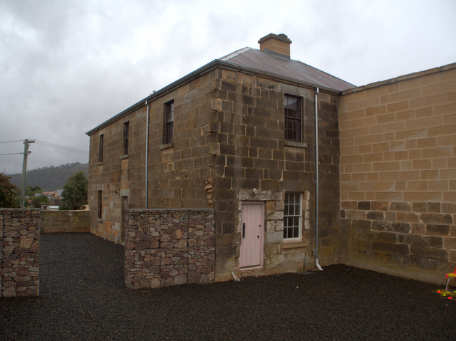 The Gaoler's Residence at Oatlands. Most of the gaol itself was demolished in the 1930s