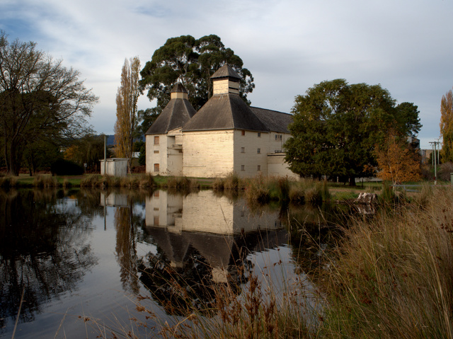 Old oast house - the Text Barn - at Bushy Park