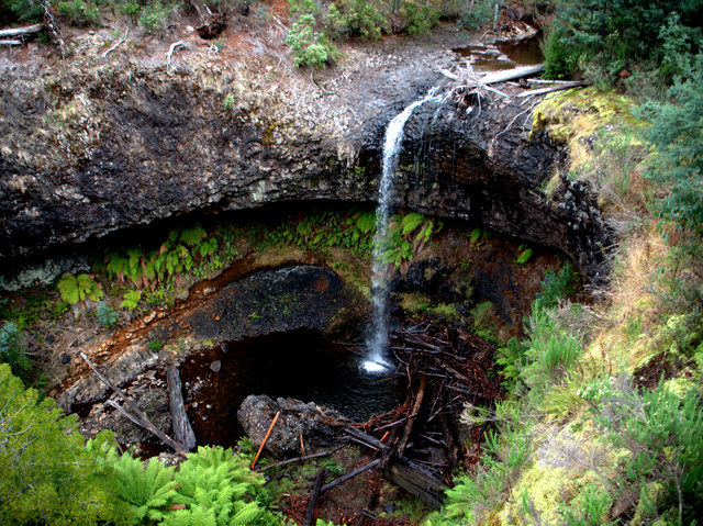 Tarraleah Falls in Central Tasmania