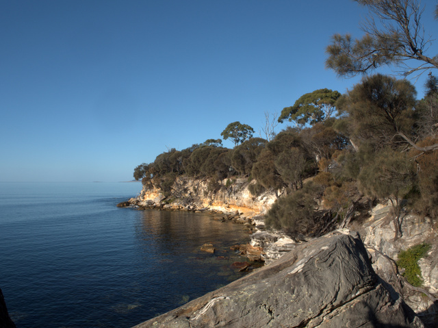 A terrible winters day on Tasmania's east coast