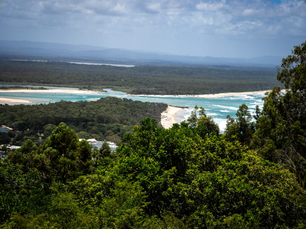 Noosa Heads and Sound from Laguna Lookout