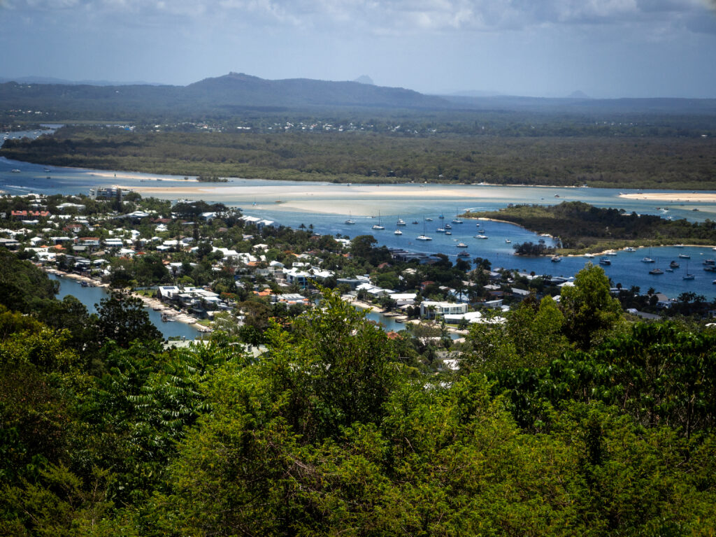 Noosa Sound from Laguna Lookout