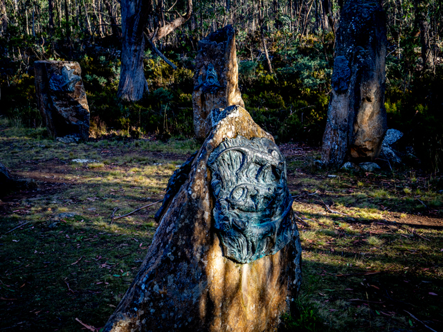 Tasmanian Tiger - Steppes Sculptures by Stephen Walker