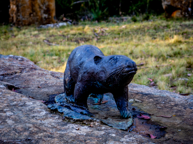 Wombat - Steppes Sculptures by Stephen Walker