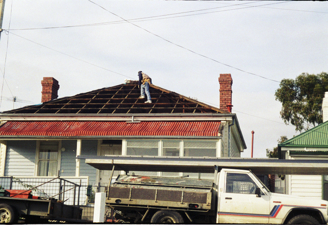 Replacing the roof