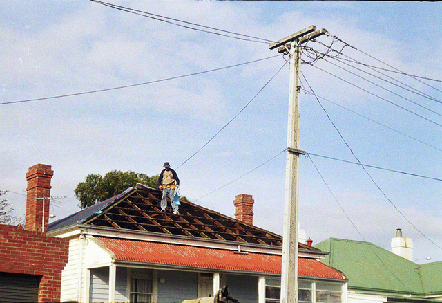 Replacing the roof