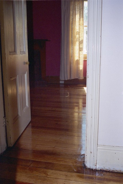 Polishing the floorboards provided an early win and boost to the aesthetic appeal of the home