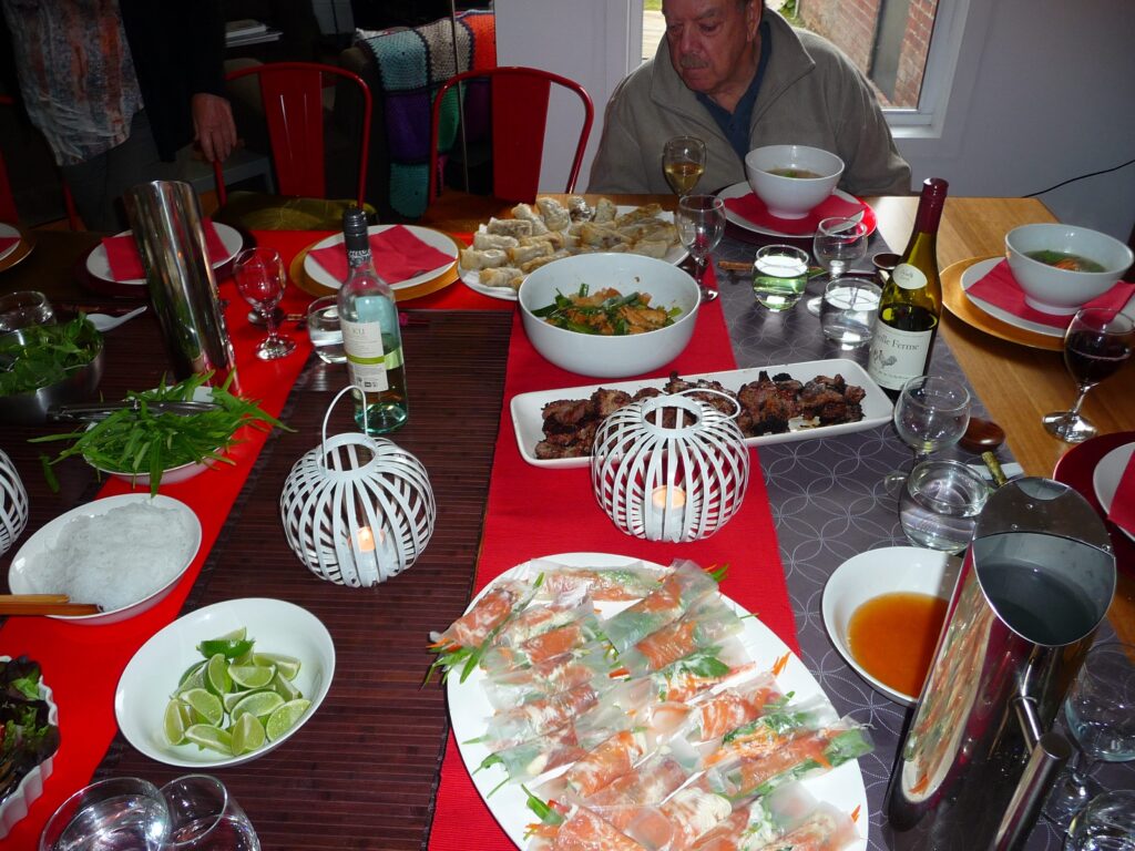 Vietnamese feast