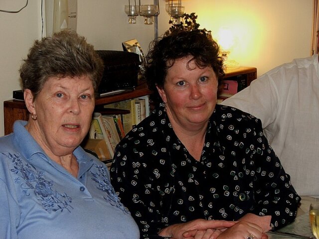 Mum with Tanya, around 2004

